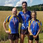 The inman family took home three medals from the OO Cup in France
