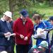 Sorting out the winners for the scout orienteering